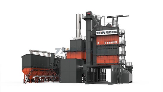 Planta de asfalto ecológica, serie LBE