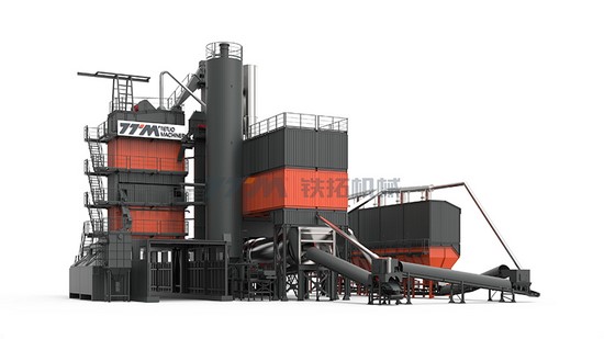 Planta de asfalto ecológica, serie LBE