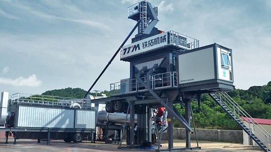 Planta de asfalto móvil, serie YLB