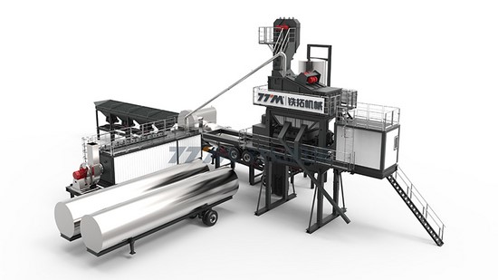 Planta de asfalto móvil, serie YLB