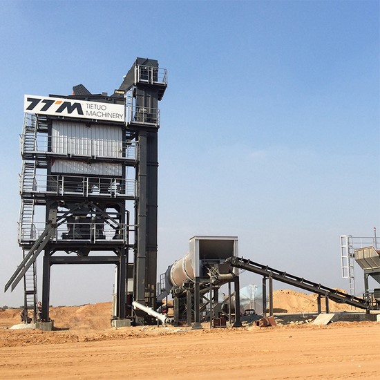 Proyectos de plantas mezcladoras de asfalto en Egipto