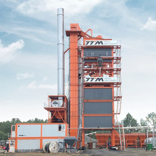 Proyectos de plantas de asfalto en Rusia