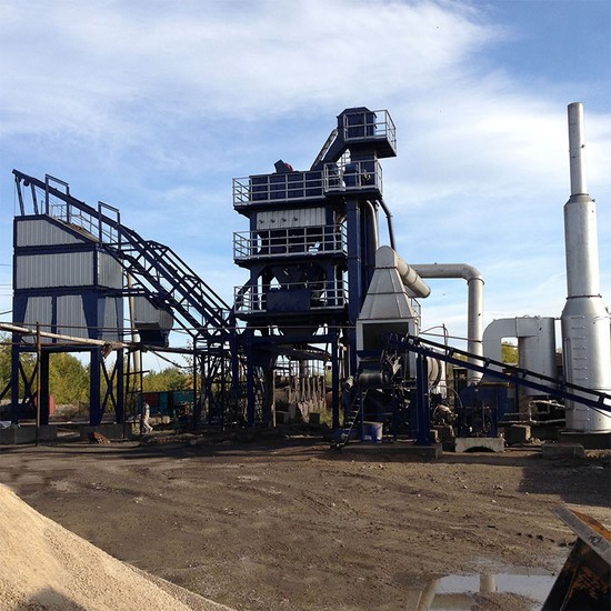 Proyectos de plantas de asfalto en Rusia