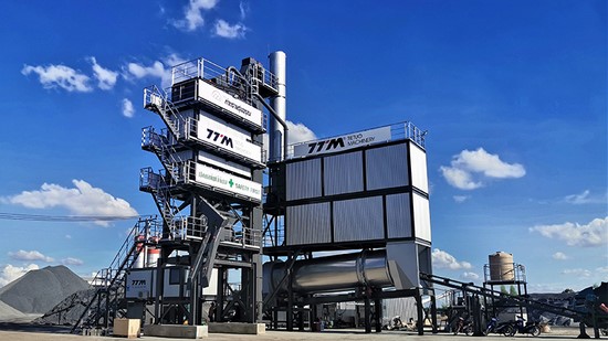 Planta de asfalto (sin tolva de almacenamiento), serie LB