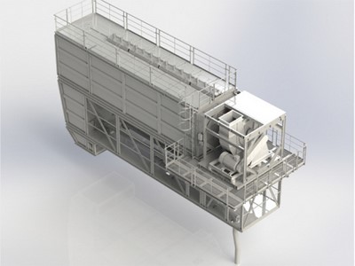 Sistema de recolección de polvo (filtro de mangas)