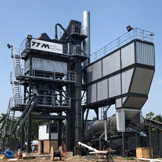 Proyectos de plantas mezcladoras de asfalto en Bangladés