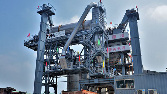 Planta de reciclaje de asfalto en caliente, serie RLBZ