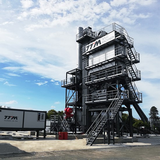 Proyectos de plantas de asfalto en Tailandia