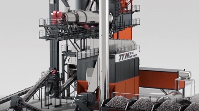 Planta de asfalto continua TSC3020